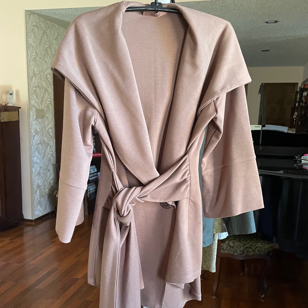 Wrap Jacket w/ Hood
